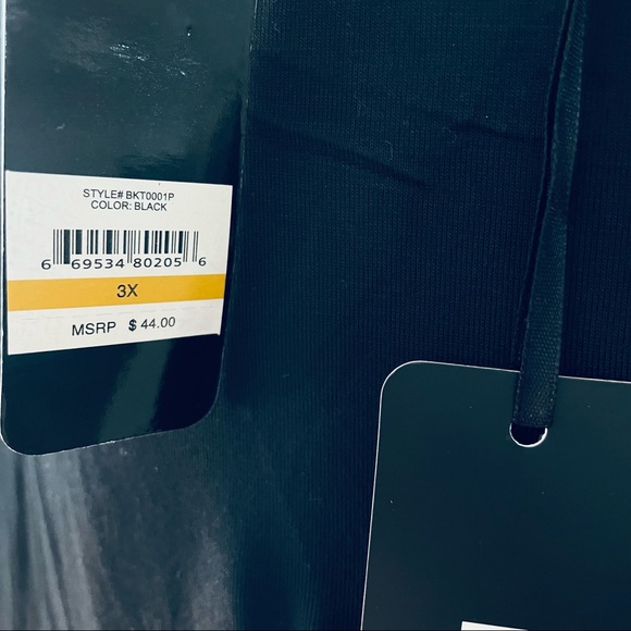 -bebe  blouse black size 3X new - Picture 4 of 9